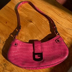 Vintage pink guess purse